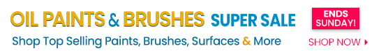 Shop jerry's oil paints, brushes and more super sale