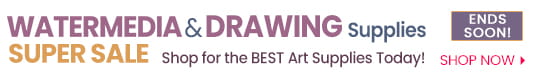 Shop the best of watermedia and drawing supplies super sale