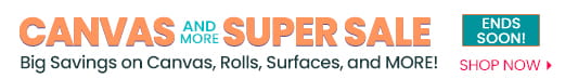 Save more! Shop Jerry's Canvas and Surfaces Super Sale This Week
