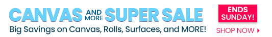 Save more! Shop Jerry's Canvas and Surfaces Super Sale This Week