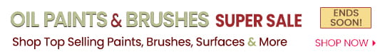 Shop jerry's oil paints, brushes and more super sale