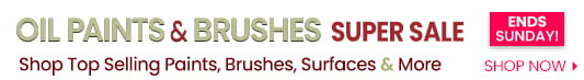 Shop jerry's oil paints, brushes and more super sale
