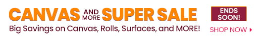 Save more! Shop Jerry's Canvas and Surfaces Super Sale This Week