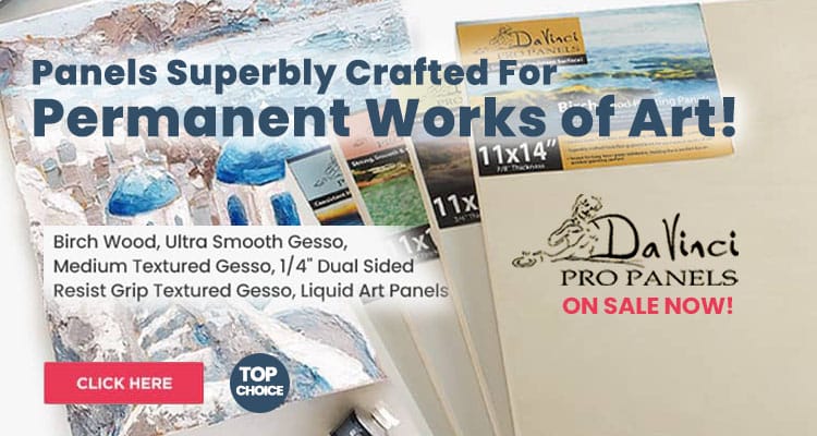 Da Vinci Pro Artist Painting and Drawing Panels