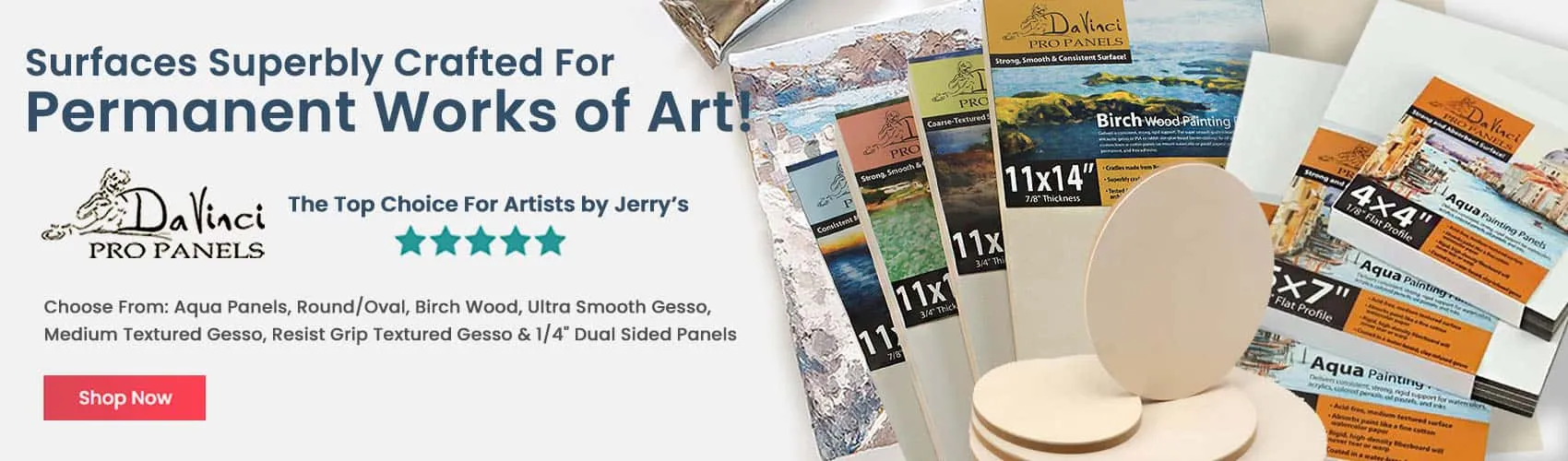 Da Vinci Pro Artist Painting and Drawing Panels