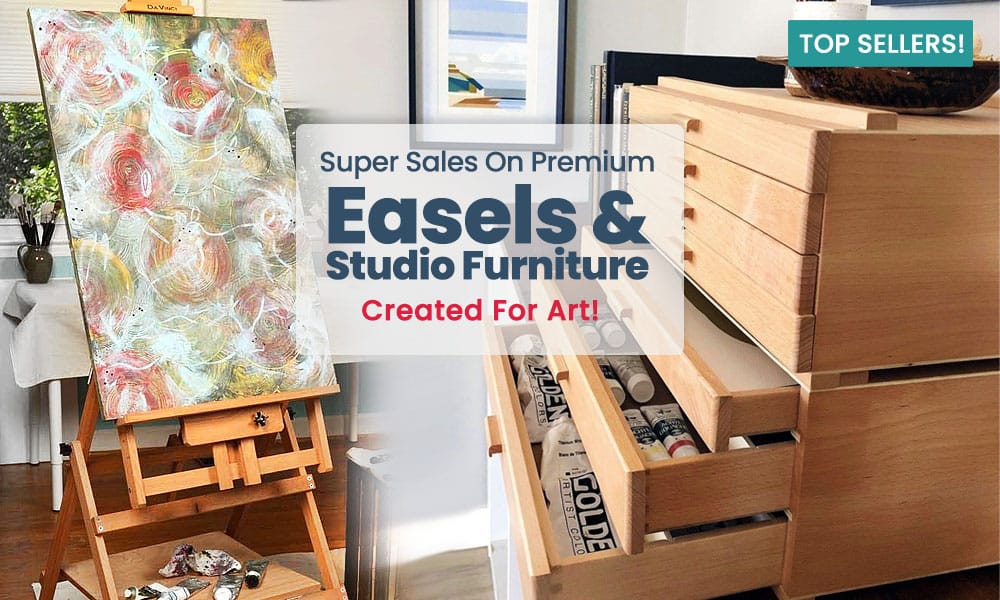  Arts & Crafts Easels - Gold / Arts & Crafts Easels / Painting,  Drawing & Art Sup: Arts, Crafts & Sewing