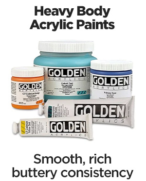 Shop golden heavy body acrylics