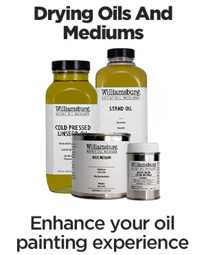 shop williamsburg drying oils and mediums