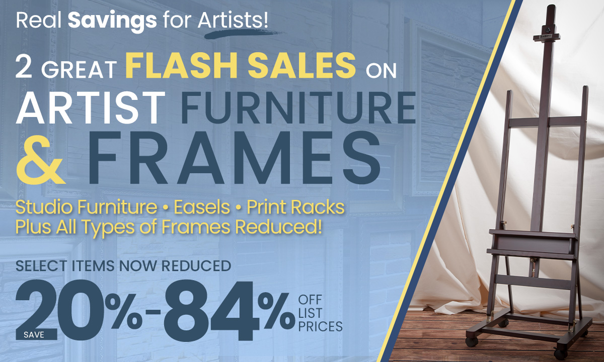 2 Great Flash Sale for 2 Days Only on Easels & Frames