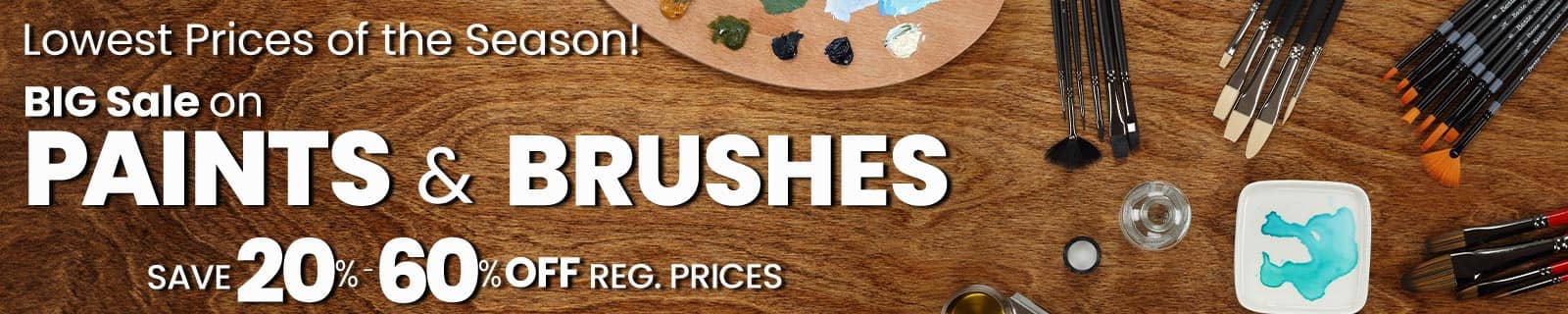 Big Paints & Brushes Super Sale! Jerry's Top Selections For Artists in Paints and Brushes