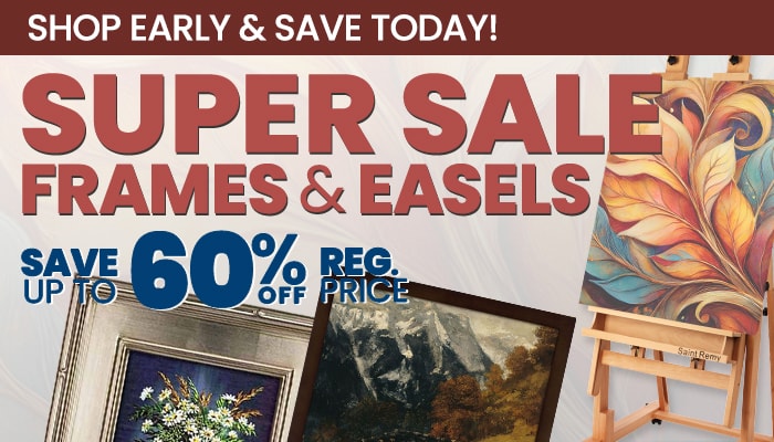 Big Frames & Studio Furniture Super Sale! Jerry's Top Selections For Artists!