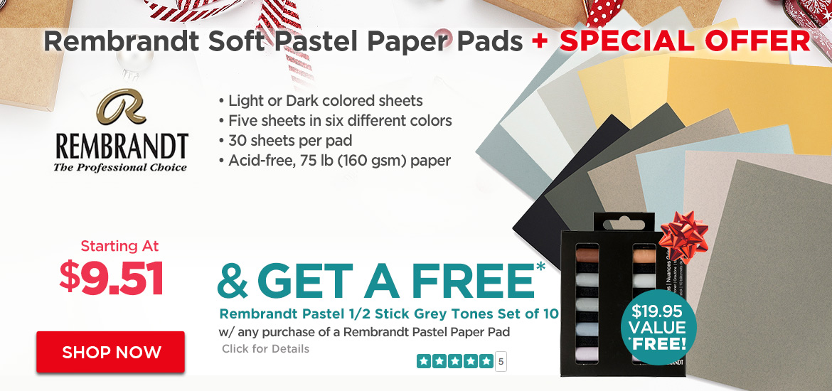 Rembrandt Soft Pastel Paper Pads