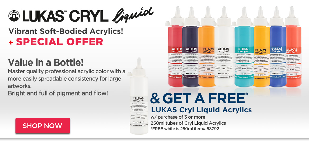 LUKAS Cryl Liquid Artists' Acrylics