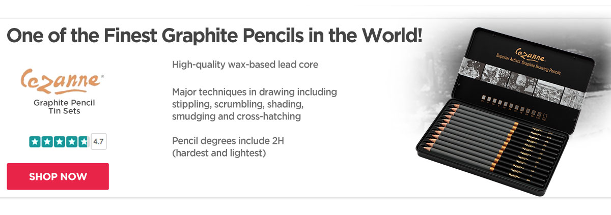 Cezanne Graphite Pencil Tin Set