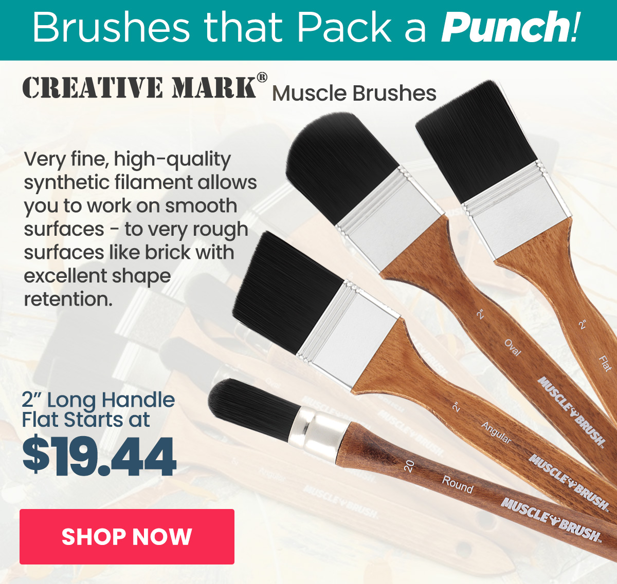 Creative Mark Muscle Brushes