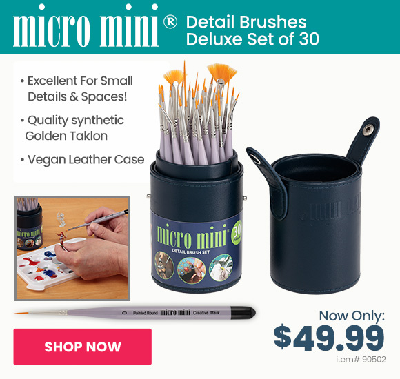 Creative Mark Micro Mini Detail Brushes