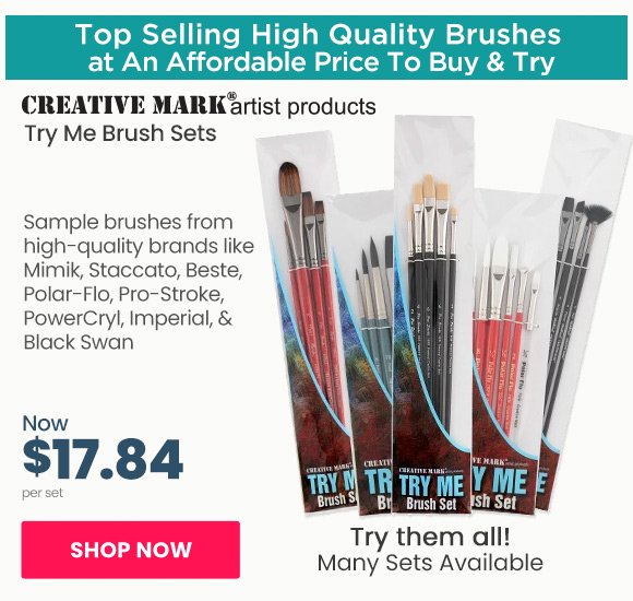 Try Me Brush Sets By Creative Mark