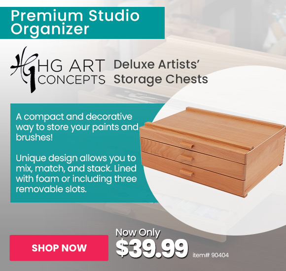 HG Art Concepts Artists Storage Chests
