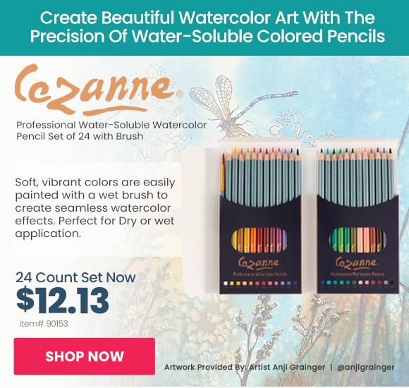 Cezanne Premium Watercolor Pencil Set of 24