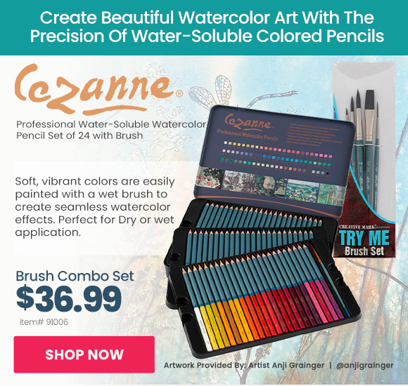 Cezanne Premium Watercolor Pencil Set of 24