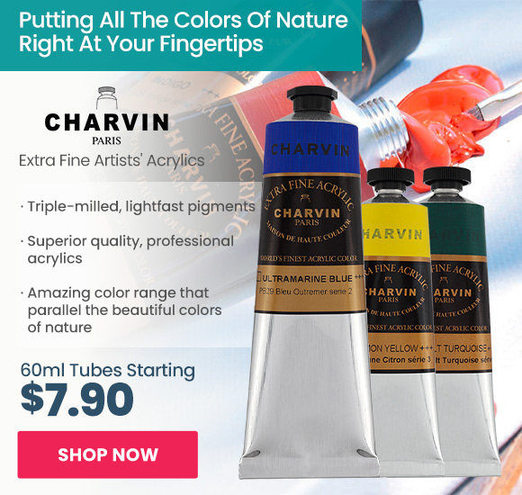 Charvin Extra Fine Artists' Acrylic Paints