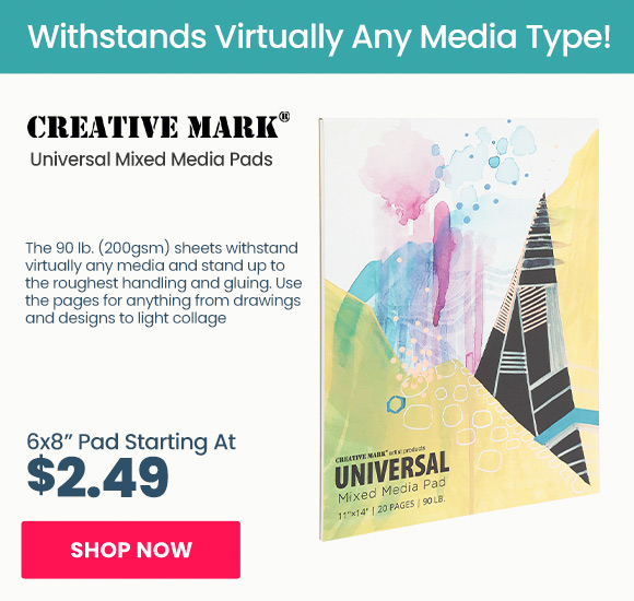 Universal Mixed Media Pads By Creative Mark