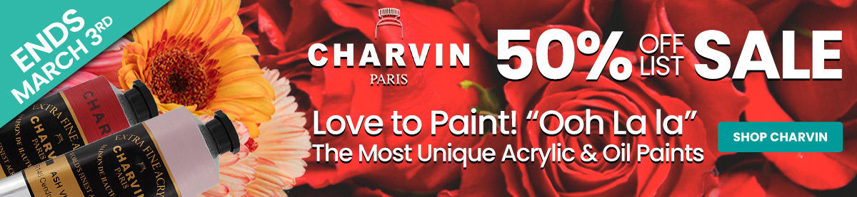 Charvin Extra Fine Artists Acrylics Ends
