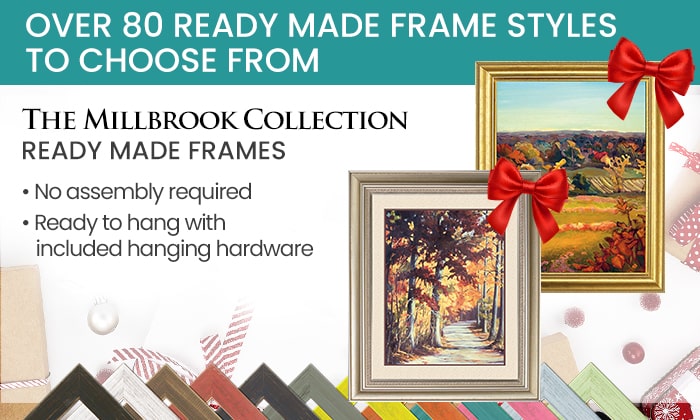 The Millbrook Collection: Ready Made Wood Frames