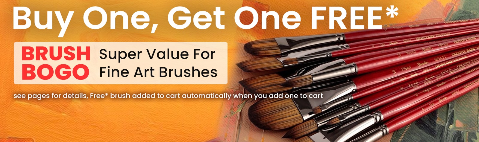 Buy 1 Brush Get 1 Free Sale