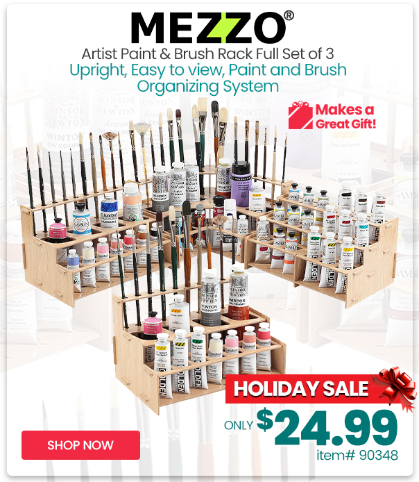 Mezzo Paint and Brush Racks - Full Set of 3