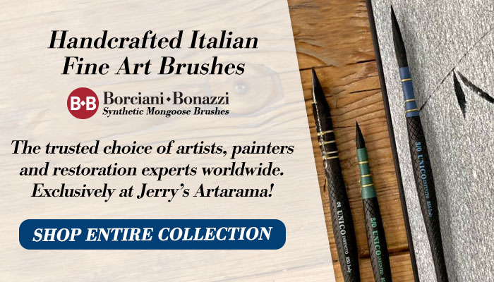 Borciani Bonazzi Handcrafted Italian Fine Art Brushes