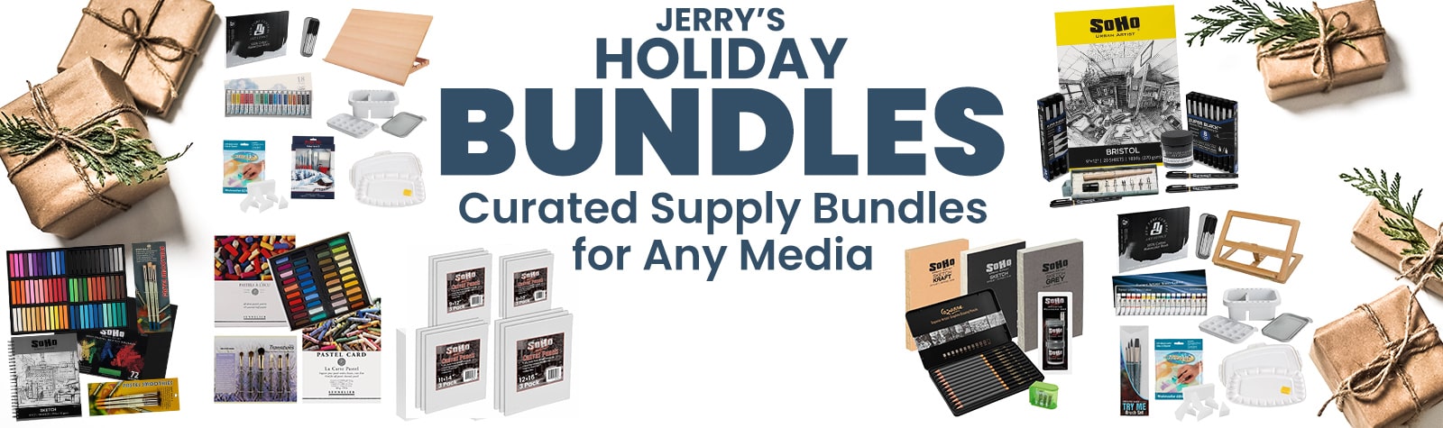 Jerry's Holiday Bundles - Special Curated Supplies for Any Media