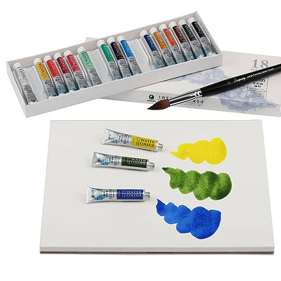 Marie's Master Quality Watercolor Set of 18