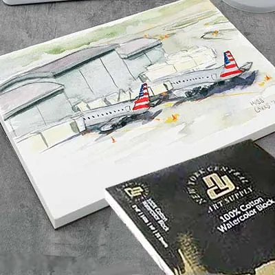 New York Central® 100% Cotton Watercolor Blocks
