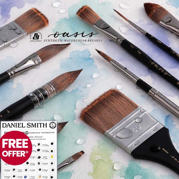  New York Central® Oasis Synthetic Premium Brushes