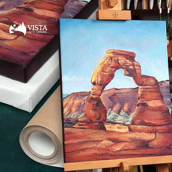 Shop Vista Jute! Robust Textured Panels, Canvas, Rolls & Pads