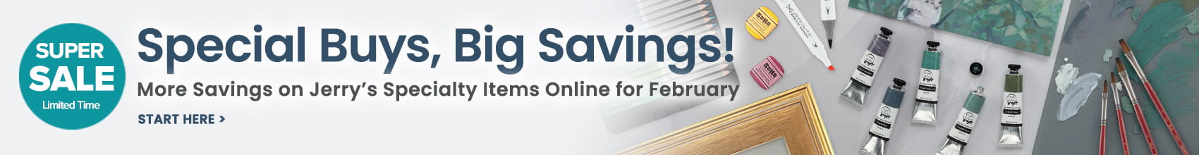 February Super Specials only at Jerry's