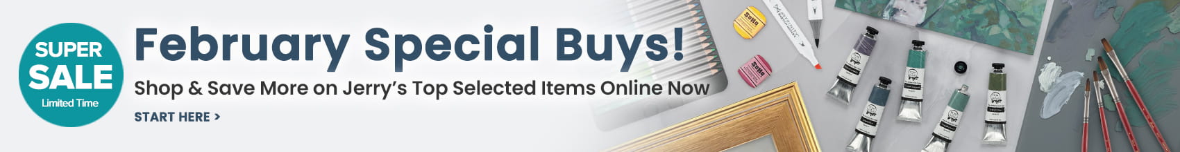 February Super Specials only at Jerry's