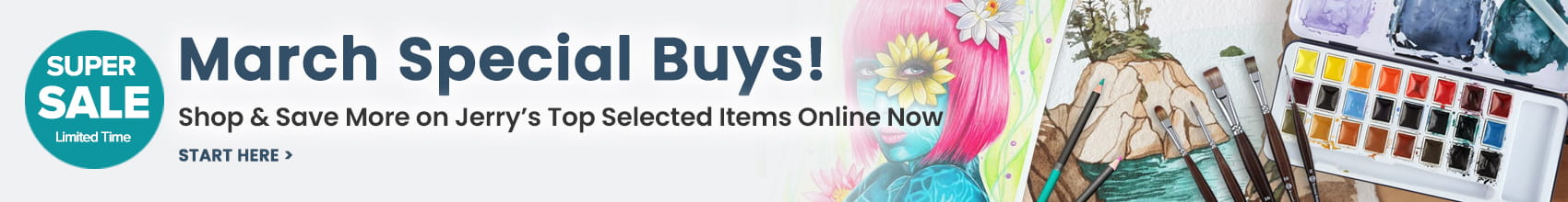 March Super Specials only at Jerry's