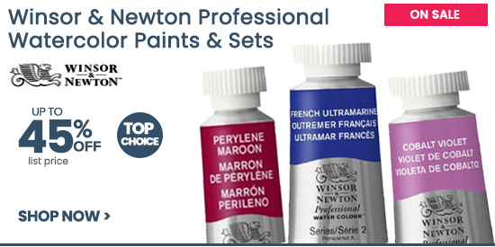 Winsor & Newton Professional Watercolors - 40% off List