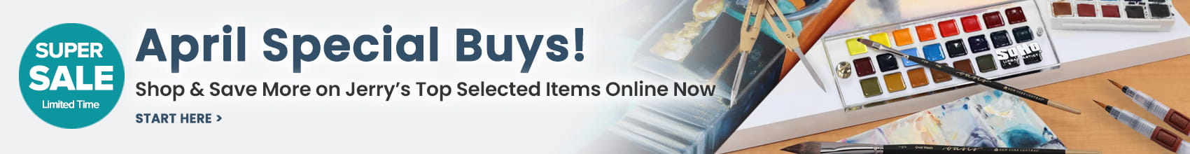 April super specials only at Jerry's