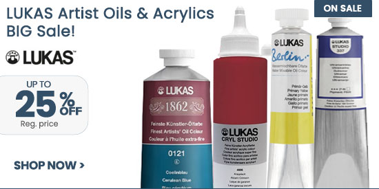 Lukas professional artist paints in large size tubes sale