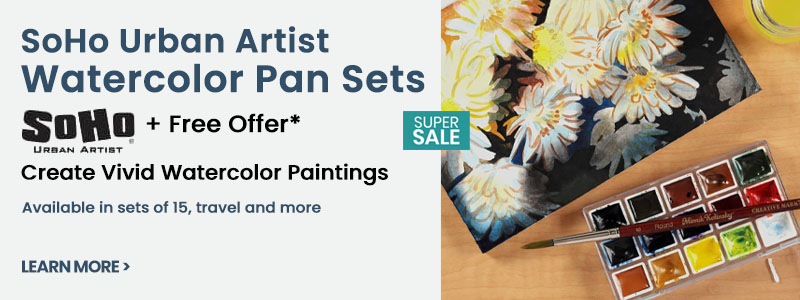 SoHo Urban Artist Watercolor Pan Sets