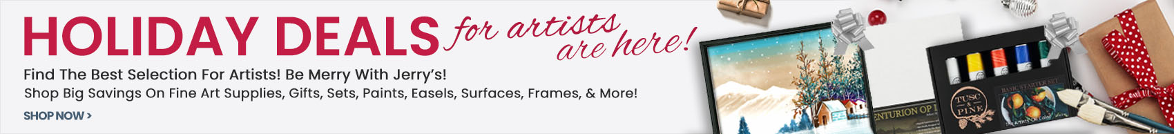 Holiday Art Supply Sale only at Jerry's