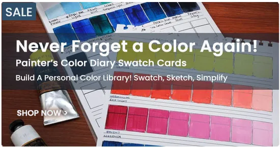 Painter's Color Diary® For Swatching Oil & Acrylic