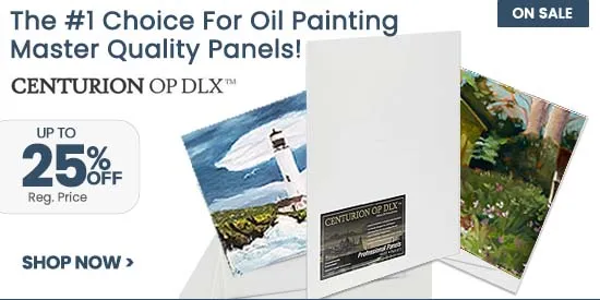 Centurion OP Professional Oil Primed Archival Linen Panels