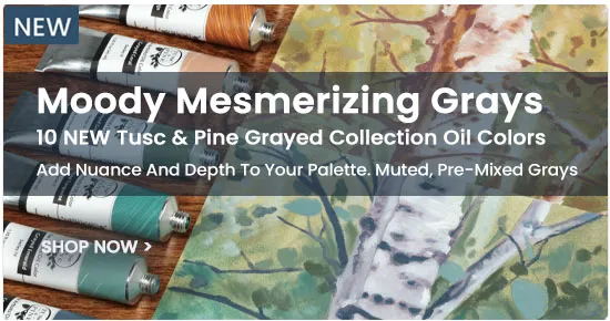 Tusc & Pine Artist Oils Colors New Grayed Collection