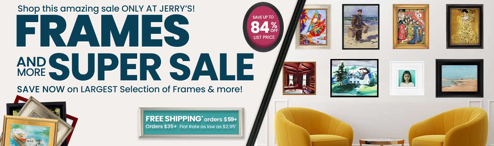Frames and More Super Sale