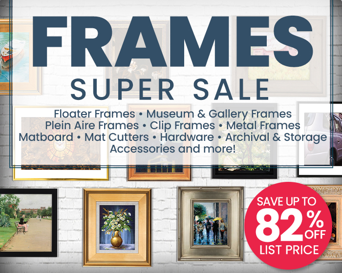 Everything you Need for Frames Super Sale Jerry's Artarama