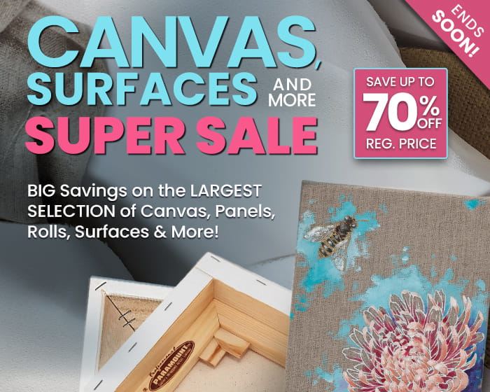 Shop Jerry's Canvas, surfaces and more super sale - up to 70 percent off reg. prices